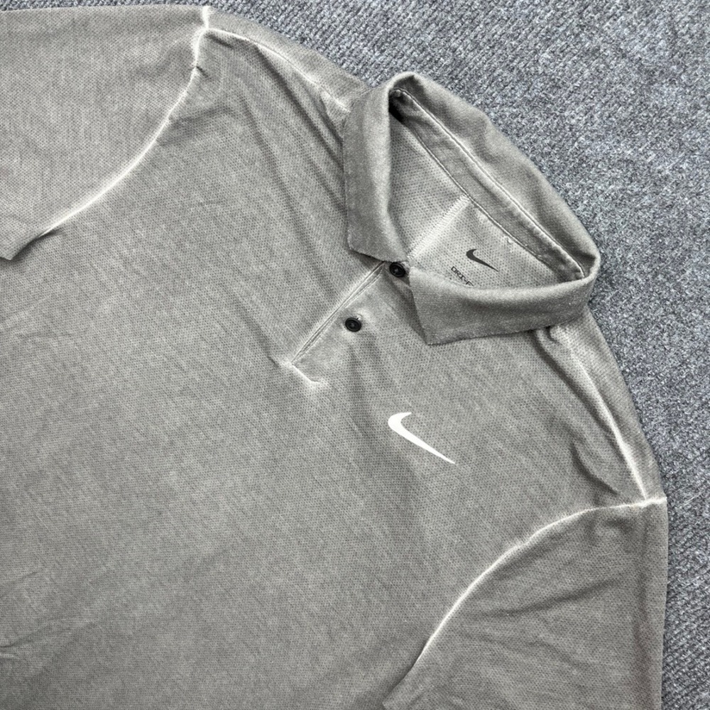 Nike Dri-FIT Polo Shirt Grey Tall Small NWT Streetwear Athletic Wear